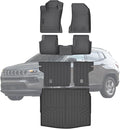 TPE Floor Mats & Cargo Liner for Jeep Compass 2017-2026 All Weather Car Floor Liners Fit Jeep Compass 2017-2026 Accessories Black