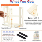 Dutiplus Medicine Organizer 2 Three-Decker Shelves Cabinet Storage Rack Organizer for Holding Vitamins, Supplements Cosmetics