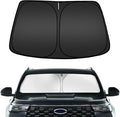 ARISMOTOR Windshield Sun Shade for Ford Explorer 2020-2025 2026, Custom Fit Foldable Front Window Sunshade Sun Visor Protector, Block UV Rays Keep Your Car Cooler