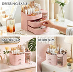Makeup Organizer Countertop with Drawers, Make up Organizers for Vanity, Skincare Jewelry Earring Organizers, Cosmetic Displa