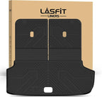 LASFIT Backrest & Cargo Mats for Hyundai Ioniq 9 2026, All Weather TPE Custom Fit Hyundai Ioniq 9 2026 Full Set Car Accessories Backrest Mats & Trunk Liners,Black