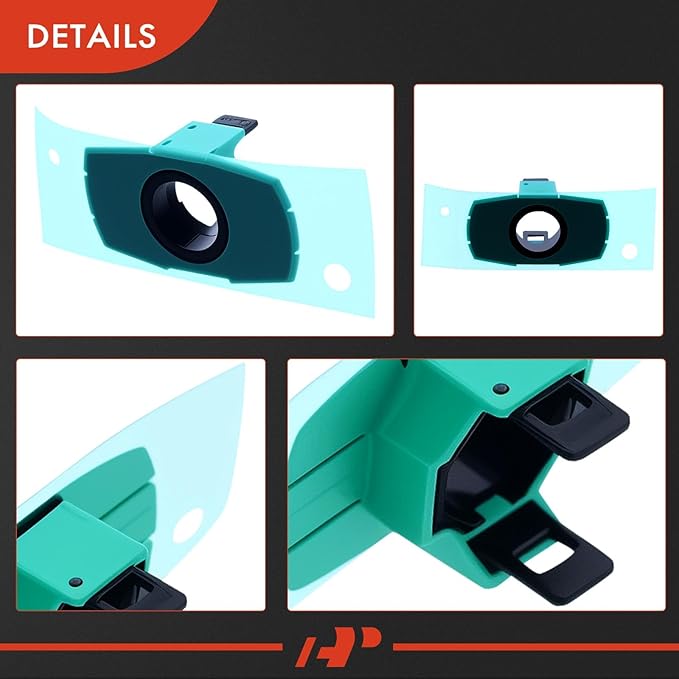 A-Premium 4-PC Front Inner and Outer Parking Assist Sensor Retainer Bezels Compatible with Select Toyota Models - Tundra 2022