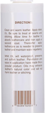 Bee Natural Mink Oil Clear, 8 oz