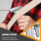 Car Window Breaker, Automotive Safety Hammer With Seatbelt Cutter, 3-in-1 Emergecy Escape Tool Car Metal Window Breaker Seatb