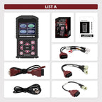 Motorcycle System Diagnostic Test Measurement Tools M3-A Motorcycle Fault Code Readers Scan Tools Moto Diagnostic Test