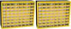 Akro-Mils 64-Drawer Plastic Drawer Storage Cabinet for Garage Organization, Bead Organizer, Building Bricks Storage, Teacher 