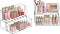 Bathroom Drawer Organizer Stackable Storage Drawers Clear Plastic Storage Bins Medicine Cabinet Organizer Makeup Organizers w
