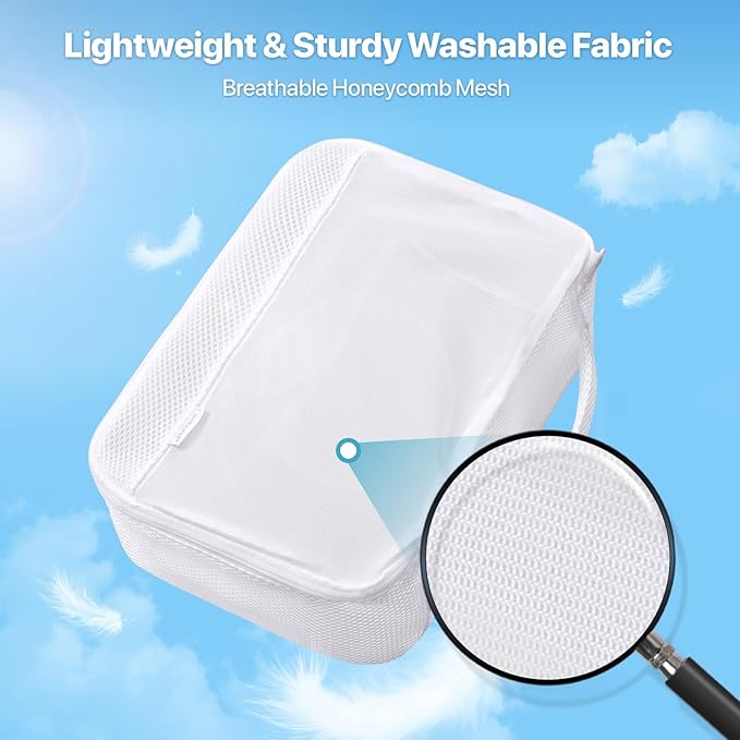 Cambond Mesh Packing Cubes for Travel Women - Lightweight Travel Bags Luggage Packing Organizer Travel Cubes for Suitcase wit
