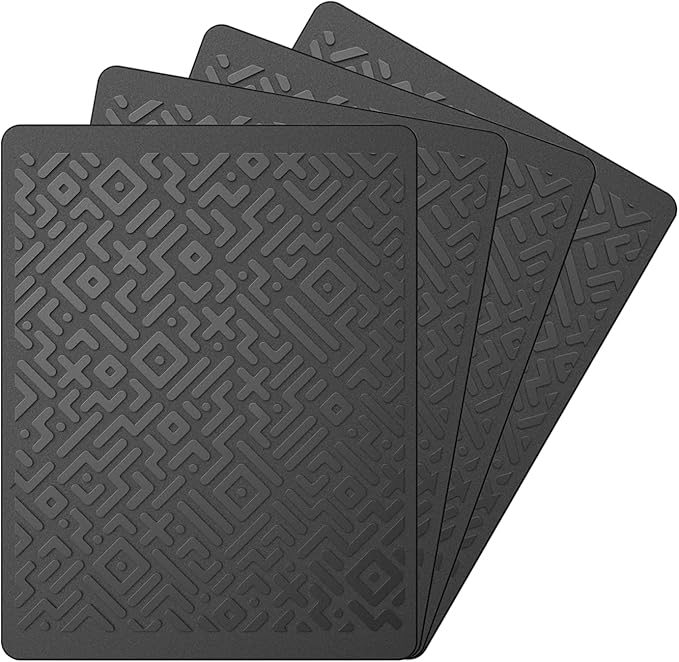 Car Dashboard Non Slip Mat, Brlvget Anti Slip Gel Pad, Multifunctional Fixate Anti Slide Sticky Dash Pad for Radar Detector, 