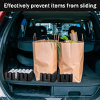 4 Pack Car Trunk Organizer Blocks for Back of SUV Multipurpose Car Storage Organizer Blocks Trunk Divider Available to Wool