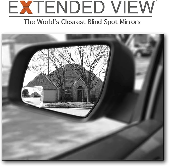 Custom Blind Spot Mirrors - Extended View, Compatible with 2019-2022 Ford Ranger