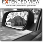Custom Blind Spot Mirrors - Extended View, Compatible with 2019-2022 Ford Ranger
