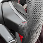 MEWANT Hand Stitched Steering Wheel Cover for Tesla Model 3 2017-2023 / Model Y 2020-2023 for Tesla Model 3/Y Accessories