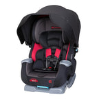 Baby Trend Cover Me™ 4-in-1 Convertible Car Seat, Scooter – Built-in Canopy, 4-Stage Growth System, Plush Comfort Padding, Mu