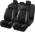 Skechers Air-Cooled Memory Foam Seat Covers,Mesh Thick Car Seat Covers,Piping Leather Car Seat Protector,Airbag Compatible,Au