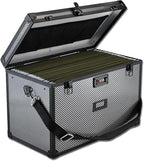 File Storage Cabinet File Organizer Document Organizer File Box in Office and Home with Combination Lock with 20 Legal Size H