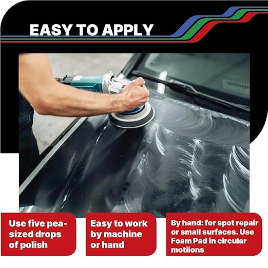 LAUCO Paint Correction Compounds Step 1, 2, 3 – 16oz, Swirl Remover 8oz Kits, with a Towel, Silicone-Free, Clear Coat Safe Scratch Remover, Swirl Correction & High Gloss Finishing