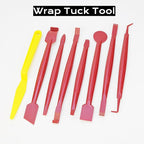 22-Piece Car Window Tint Tool Kit, Professional Vinyl Wrap Kit with Felt Squeegee, Retractable Knife & Micro Stick - Anti-Scratch Vehicle Film, Wallpaper & Glass Decal Installation Set