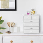 Sorbus Acrylic Makeup Organizer - Organization and Storage Case for Cosmetics Make Up & Jewelry - Large Makeup Organizer for 