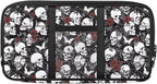 Skull Tactical Gear Organizer Car Sun Visor with Picture Holder Zipper Pouch Storage Bags with Adjustable Straps and Multi-Pocket Easy Installation Universal Fit for Most Cars SUV
