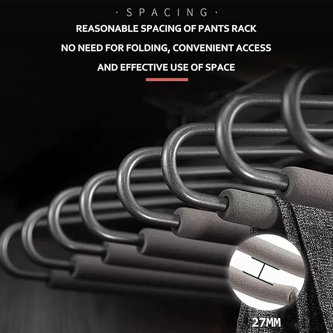 Pull Out Clothes Rail Extendable Pull Out Closet Rod - Wardrobe Pull-Out Trousers Rack, Heavy Duty Extendable Pull Out Closet