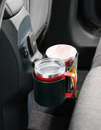 JOYTUTUS Cup Holder Compatible with Ford Maverick 2022-2025 2026 Rear Seat Cup Holder Organizer FIT Insert Expander, Hold 18-32 oz Bottle and Mugs