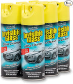 Invisible Glass 91163-6PK Premium Aerosol Glass Cleaner Spray for Car Windshields and Windows, Automotive and Home Window Cle