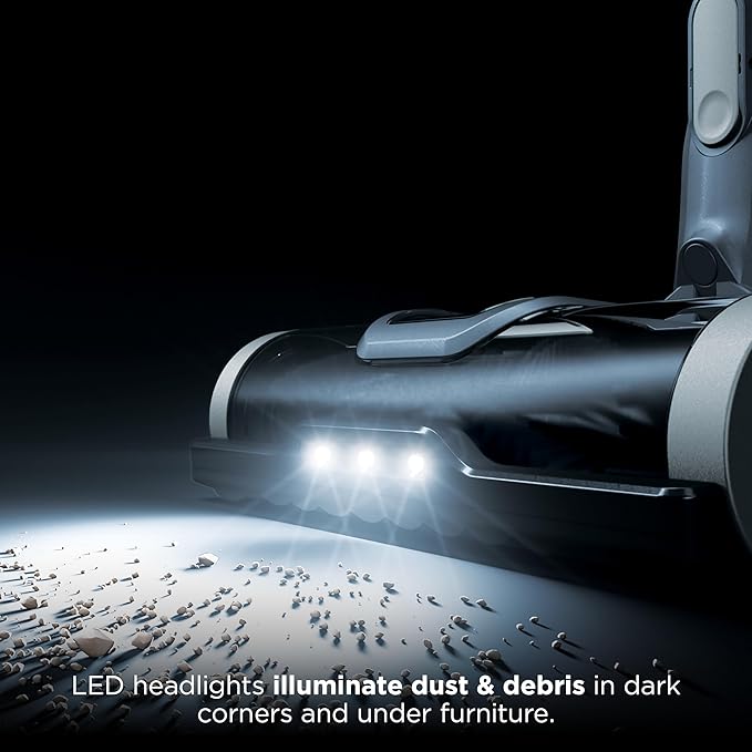 Shark | Pet Cordless Vacuum Cleaner | LED Headlights | Removable Handheld Vacuum for Pet Hair | Crevice Tool & Pet Multi-Tool