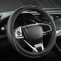 West Llama Microfiber Leather Car Steering Wheel Cover for Honda Accord Civic CR-V HR-V Pilot Fit Passport Odyssey,Sport Styl