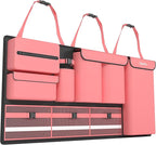 Backseat Hanging Trunk Organizer for SUVs, Cars, Trucks & MPVs | Multi-Pocket Storage with Anti-Slip Straps | Space-Saving Auto