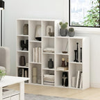 Furinno LUDER Book Shelf, 11-Cube Bookshelf, Reversible Bookcase, 9.4 x 29.1 x 41.7, Easy Assembly, for Living Room, Bedroom,