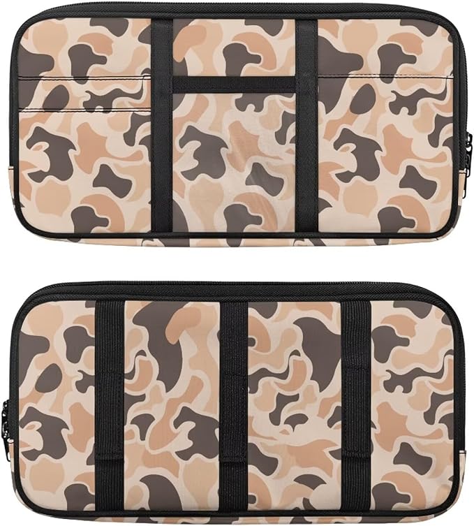 Camouflage Hunting Car Sun Visor Organizer Personalized Car Sun Visor Storage Bag Easy to Store and Install Universal Size Fit for Most Cars SUV