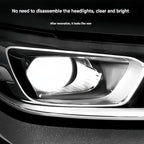 Headlight Restoration Kit, Headlight Cleaner and Restorer, No Power Tools Needed, Spray & Wipe, Restores to Like-New (1pc)