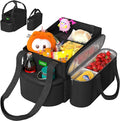 Large Car Seat Organizer with Removable Cooler Bag for the Front or Back Seat for Kids and Adults.Versatile for Use in Multiple Scenarios.