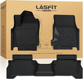 Lasfit Floor Mats for Chevrolet Chevy Trailblazer 2026 2025 2024 2023 2022 2021 (AWD Only), Custom Fit 1st & 2nd Row All Weather TPE Floor Liners Heavy Duty Accessories