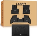 LASFIT Floor Mats & Cargo Mat for Mercedes Benz G Class 2026 2025 2024 2023 2019-2022 G550 / G580 / G63 AMG SUV, All Weather TPE Custom Fit Car Mats for G Class, 1st & 2nd Row Floor Liners & Trunk Mat