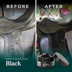 Clyde's™ Recoloring Balm | Non-Toxic Material Dye & Restorer for Furniture, Car Seats, & More | 23 Colors (Black, 50ML)