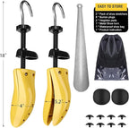 eachway Shoe Stretcher Shoe Trees,Adjustable Length & Width for Men and Women(For Women's Size US5.5-9)