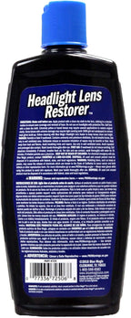 MPD Cobalt Charm Headlight Restorer – 8 oz | Removes Yellowing, Haze & Oxidation | Restores Lens Clarity & Brightness | Enhan
