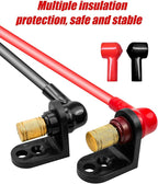 Battery Jump Post Kit with Cable and Mounting Bracket Fit for Can Am X3 Polaris RZR 2 or 4 Seats, Heavy Duty Remote Battery Charging Post Kit for UTV ATV Truck Car Trailer Boat Diesel Engine