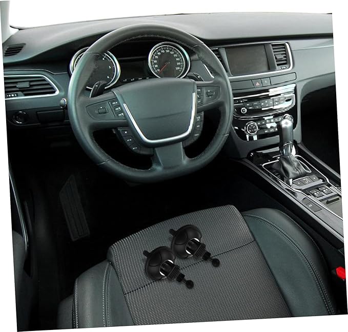 Car Dashboard Fan Mount Suction Cup Rotating Windshield Suction Cup Mount for Car Heater Fan