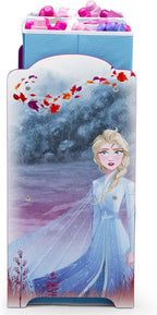 Disney Frozen II 6 Bin Design and Store Toy Organizer by Delta Children, Greenguard Gold Certified