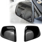 Side Mirror Caps Cover Compatible with Tesla Model Y 2021 2022 2023 2024 Black Mirror Covers