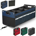 Car Trunk Organizer, Car Storage Organizer, Collapsible Multi Compartment for Car, Suv, Sedan, Truck, 100L, Extra Larger
