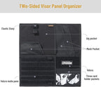 EXCELLENT ELITE SPANKER Tactical Visor Panel Organizer for Pickup F150 Large Molle Vehicle Sun Visor Holder Car Sunshade Storage Pouch