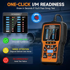 FOXWELL NT301 OBD2 Scanner Live Data OBDII Diagnostic Code Reader Tool & Portable Carrying Case for OBD2 Scanners & Battery