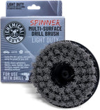 Chemical Guys ACC506 Light Duty Spinner Multi-Surface Drill Brush Attachment (Fits Any Standard Drill - Power Scrubber Remove