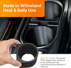 SplashNColor Small Cup Holder Insert Compatible with Subaru Crosstrek 2018-2023 & Impreza 2017-2023 - Custom Console Interior