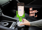 Cup Holder Phone Holder Mount for Car - Universal Adjustable Expander Cradle Hands-Free Driving - Compatible with All Smartphones Car Mount for iPhone Samsung Google Android Mobile Accessories Green