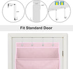 SLEEPING LAMB Over The Door Shoe Organizer for Closet, Kids Sneaker Storage for Hanging Shoe Rack for Door with Large Deep Po